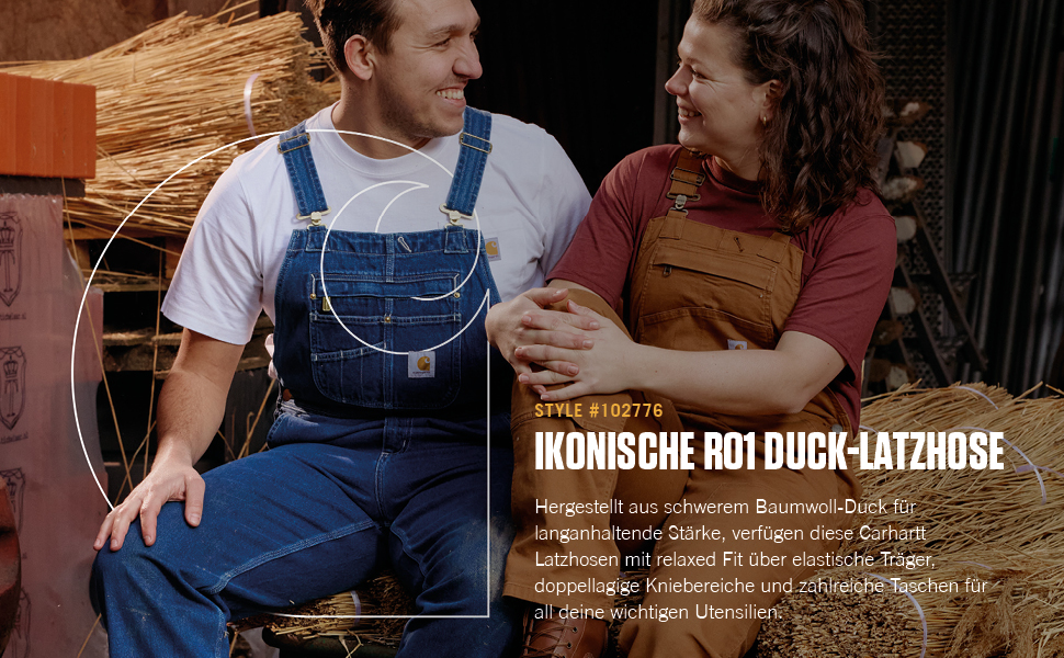 Джинси чоловічі Carhartt 102807, блакитні, 36W/32L, класичний крій