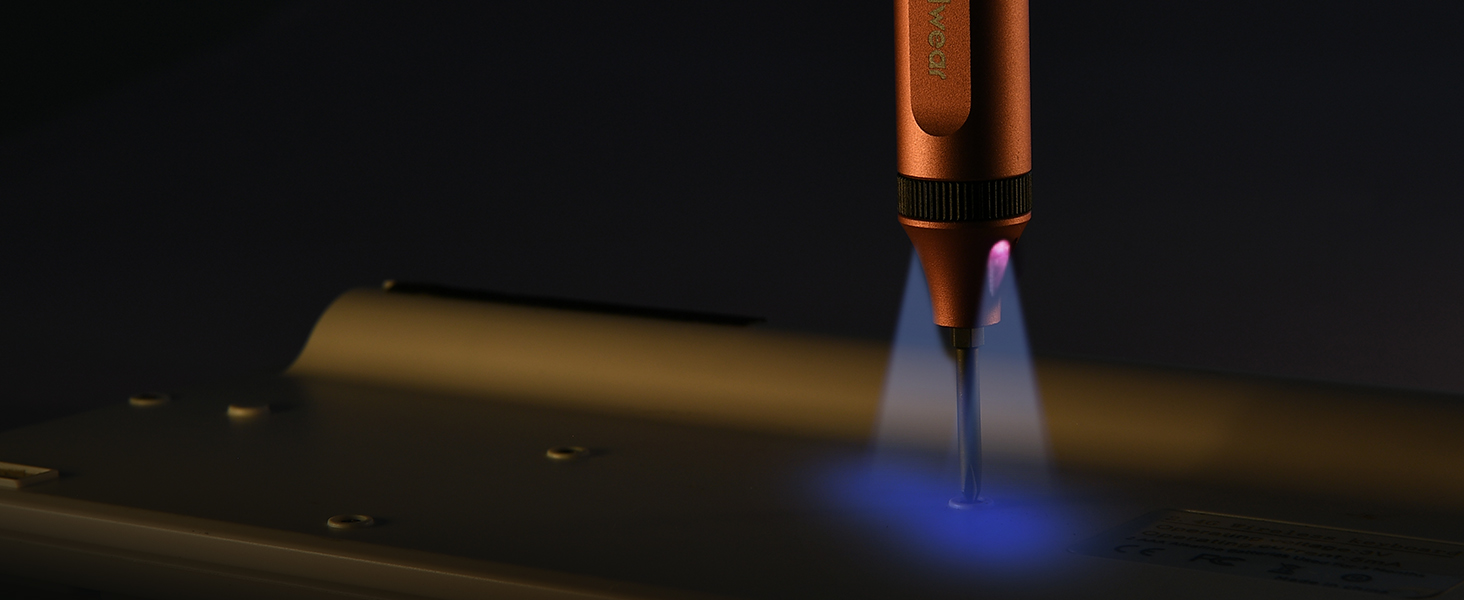 Електричний набір викруток преміум-класу 52 в 1 з 48 магнітними бітами, акумуляторний, для ремонту телефонів, камер, ноутбуків, годинників (Twilight Pink)