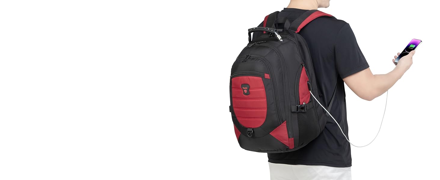 Рюкзак Tzowla для ноутбука 17.3