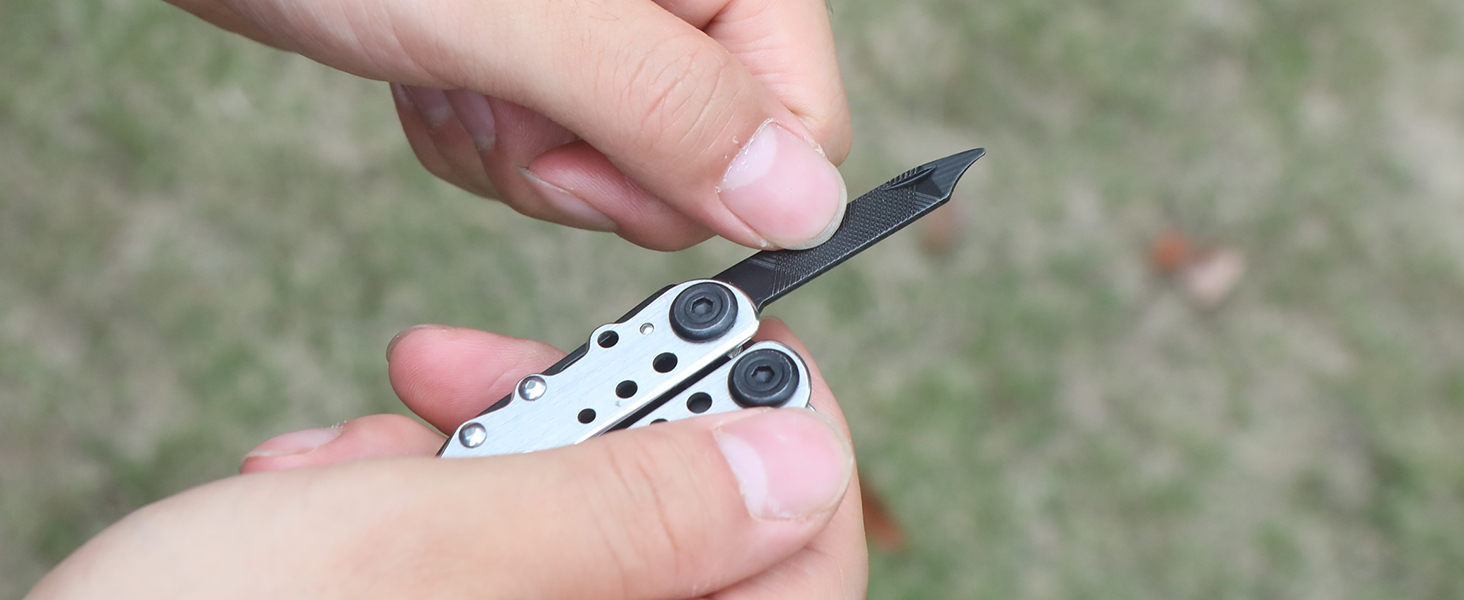 Мультитул ValueMax 13-в-1: мультиінструмент з плоскогубцями та ножем для кемпінгу та ремонту