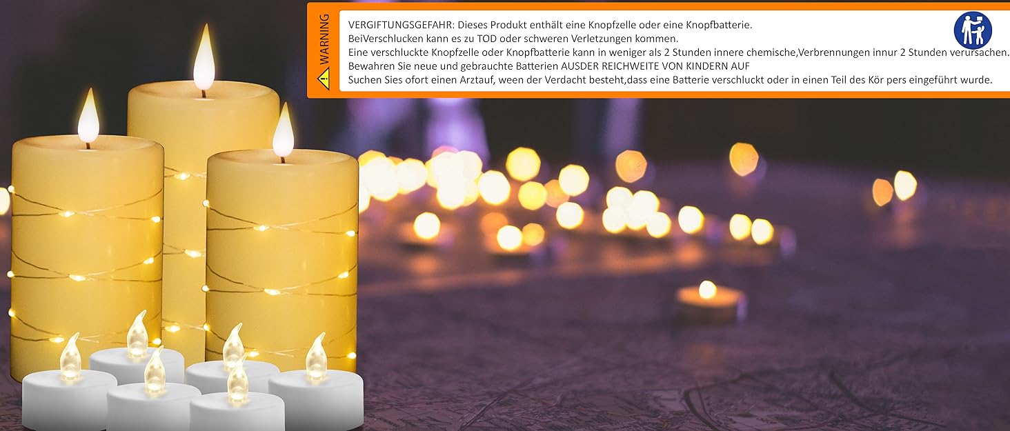 Набір 150 LED чайних свічок, безпечні електричні свічки на батарейках, тепле біле світло, тривалість 300 годин, для весіль, вечірок, свят і декору