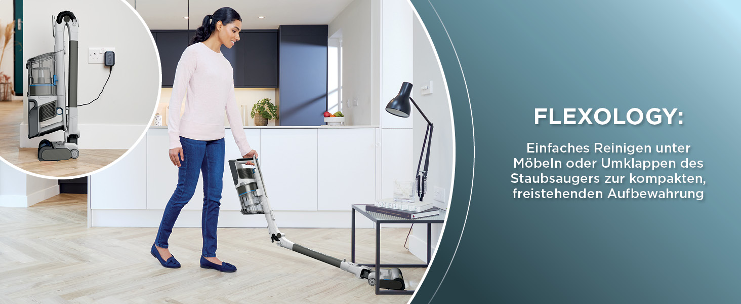 Пылесос Shark PowerPro IZ380EU: аккумуляторный, без мешка, для шерсти животных, аллергиков, ковров и твердых полов, с LED-подсветкой и шарнирным шлангом, Navy Blue (Java Metallic)