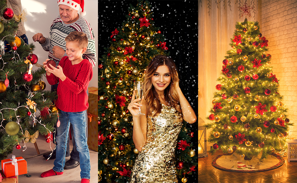 4 см Новорічні кулі для прикраси ялинки, 40 шт. Міцні, синього кольору. Новорічний декор для ялинки