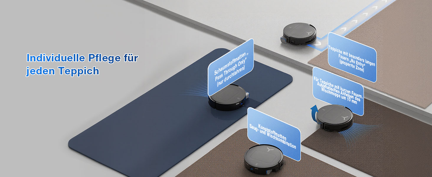 Робот-пилосос ECOVACS DEEBOT T80 Omni з функцією миття підлоги, 18000 Па, OZMO Roller, автоматичне миття моп, ZeroTangle 3.0, миття гарячою водою 40-75°C, чорний