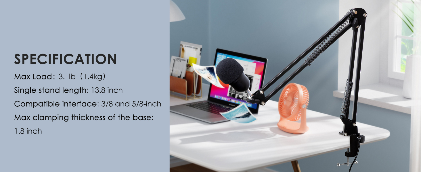 Кріплення для мікрофона YOUSHARES Razer Seiren Mini/V3 Mini – професійний тримач з вітрозахистом для геймінгу, стрімінгу та подкастингу