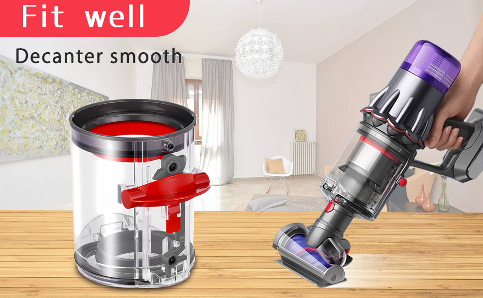 Контейнер для пилу Dyson V12/V10 Detect Slim (965272-01) - Оригінальна заміна