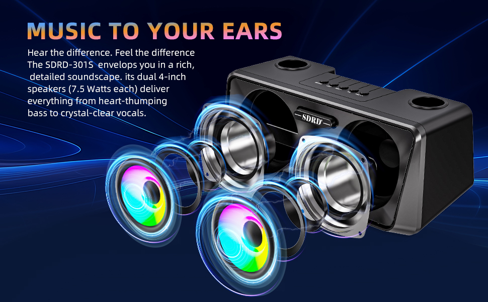 Караоке машина для дорослих та дітей з 2 бездротовими мікрофонами, Bluetooth, світлові ефекти, підставка для телефону, портативна PA система для дому, вечірки, пікніка (чорний)