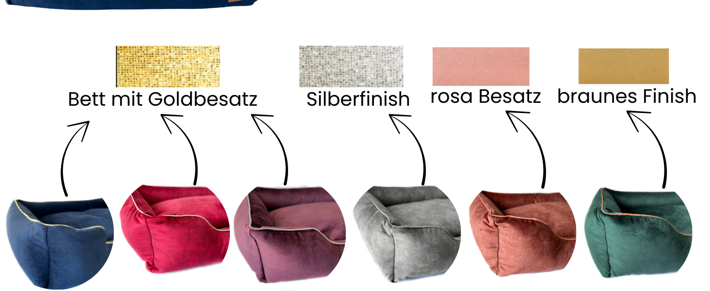 Софа для собак з велюру – знімний та пральний лежак з високими бортиками – для малих та великих собак (M (80x50x18 см), Сірий)