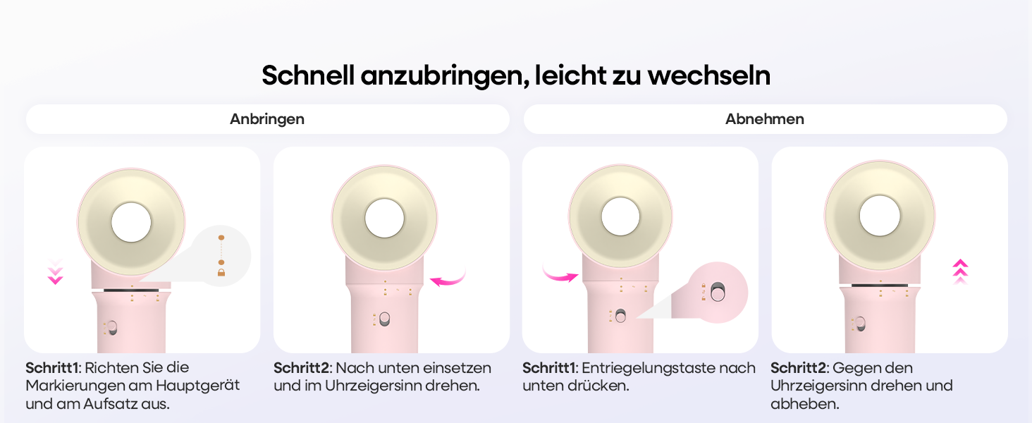 Аirstyler 7-в-1: Фен, плойка, брашинг, термощітка, автоматична завивка, іонізація, захист від пошкоджень, рожевий