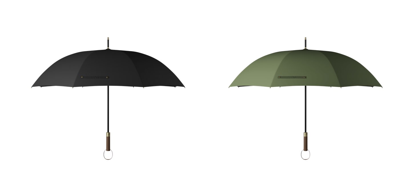 Sapor Design Stormproof Golf Umbrella - Large, Stable, Windproof for 2 People | 123cm Diameter | Red, Modern
