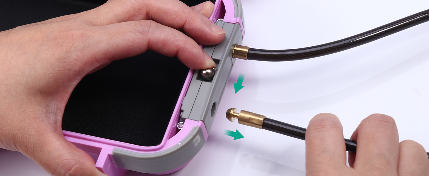 Сейф портативний з кодовим замком ORIA, вологостійкий, з тросом, для подорожей, пляжу, кемпінгу, офісу (рожевий)