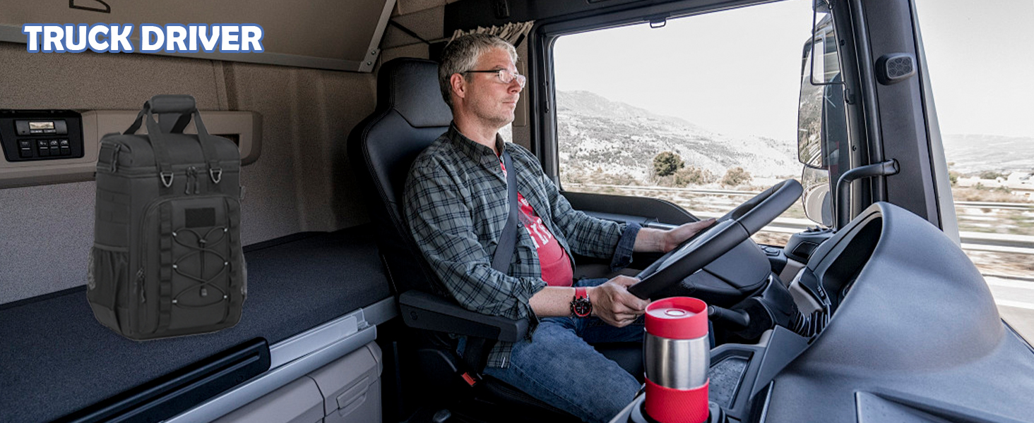 Терморюкзак для пікніка на 42 банки: чорний, тактичний, ізольований, для відпочинку на природі