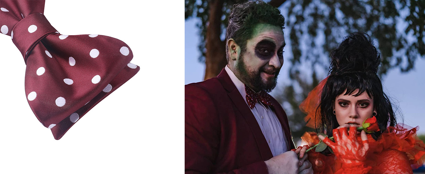 HISDERN Чоловіча краватка-метелик з кишеньковим хустинкою, комплект. Краватка-метелик для чоловіків у горошок/з принтом тварин, для весілля, вечірки, темно-синій/білка