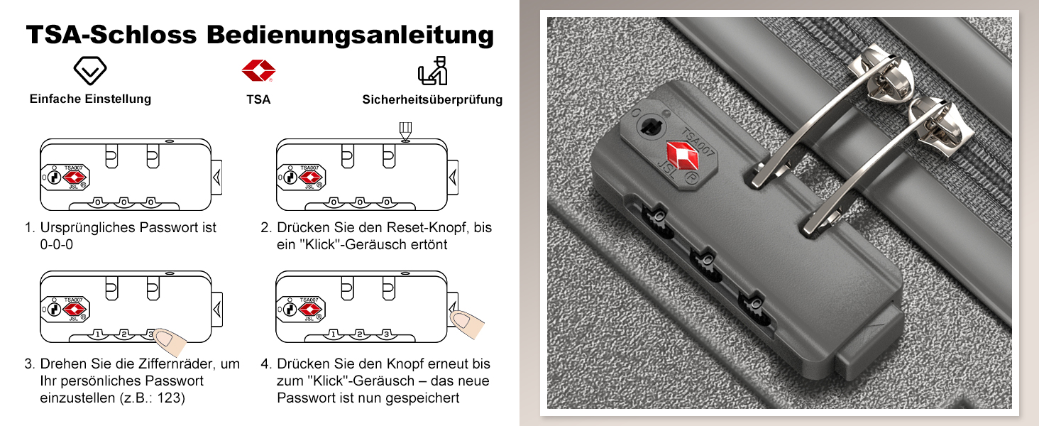 Набір валіз Joyway 6 шт. з TSA-замком, 4 колеса та мультисумка, зелений (сірий)