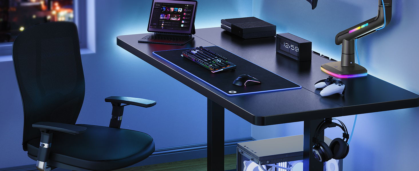 Кріплення для монітора HUANUO для Ultrawide до 49 дюймів, 18 кг, регульований кронштейн, VESA 100x100mm (RGB)