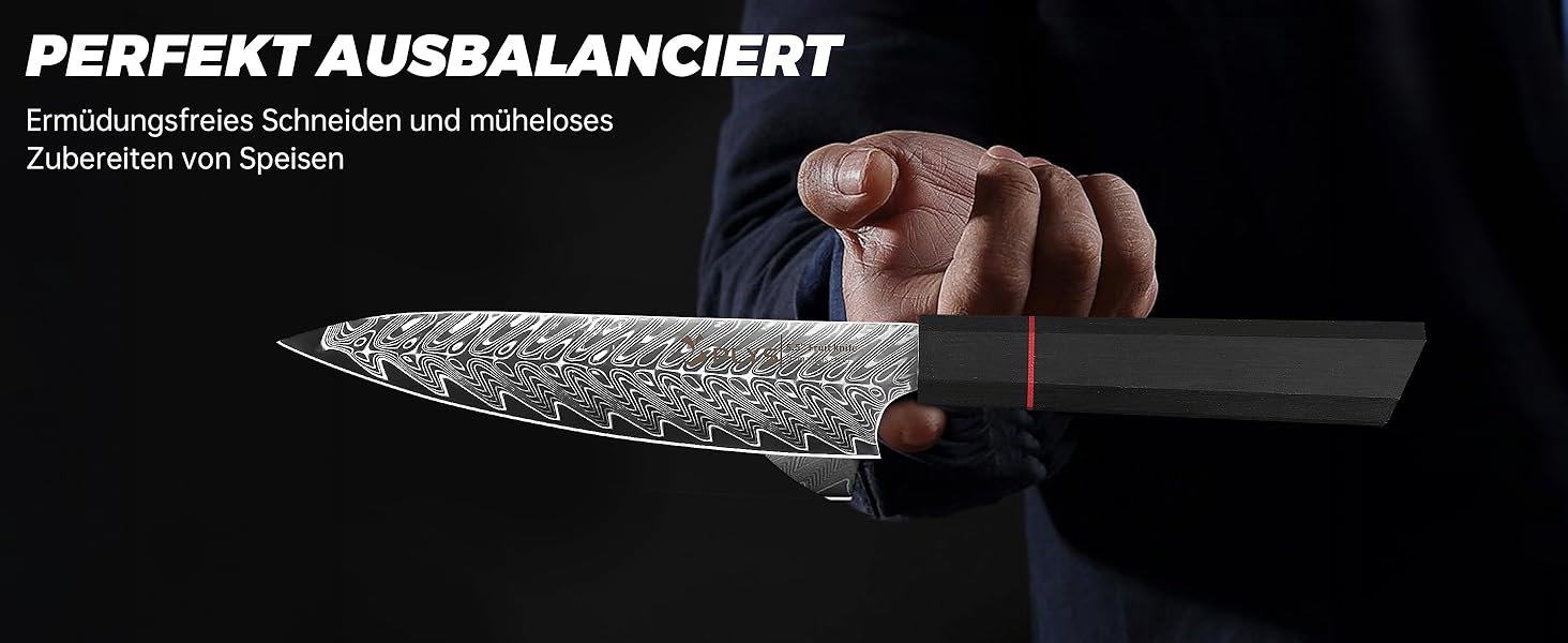 Ніж кухонний японський Kiritsuke Damast Plys 20 см, сталь VG10, 67 шарів, рукоятка G10, подарункова коробка