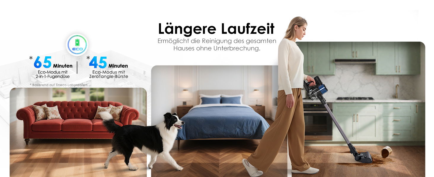 Бездротовий пилосос Tineco Pure ONE S30: 150AW, до 65 хв роботи, ZeroTangle-щітка, LED-підсвітка, для твердих поверхонь