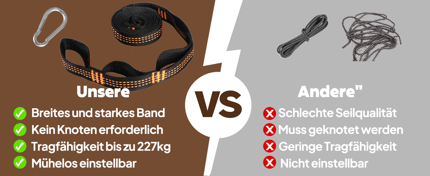 Підвісне крісло-гойдалка Chihee для саду, тераси, дому. Бавовняна гамака 130x100 см, темно-сіра. Комфорт та довговічність.