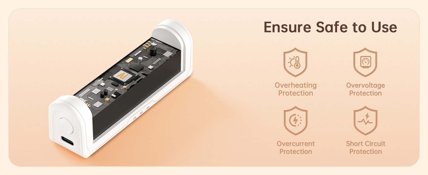 Jonwall Електричні грілки для рук, перезаряджувані, 2 шт. у наборі, USB, 3 режими нагріву, для кемпінгу, гольфу, подарунок для жінок та чоловіків (Рожевий)