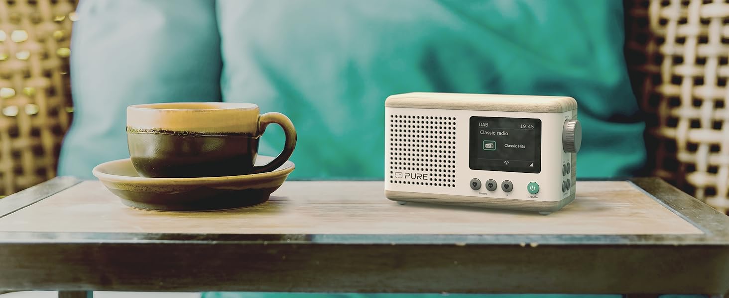 Портативне радіо Pure Classic Mini: DAB+, Bluetooth 5.3, 15 годин роботи, 2.4