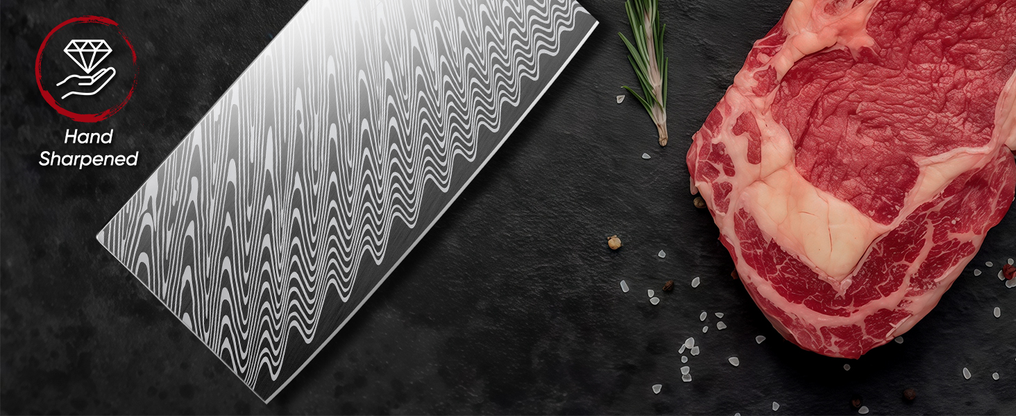 Набір кухонних ножів Dragon Riot з ергономічними дерев'яними ручками (Японія) - кухонний ніж, сантку, універсальний ніж