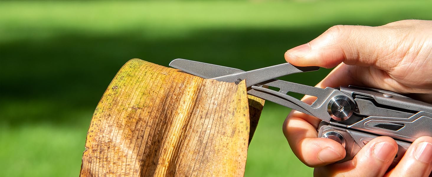 Мультитул преміум-класу 27-в-1: інструмент для кемпінгу, туризму та відпочинку на природі | З набором біт та зручною сумкою