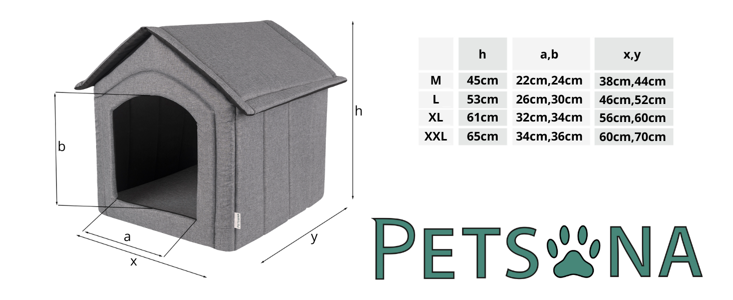 Кімната для собак, собача будка, складана з знімним дахом, ліжко для собак, котяче ліжко, ліжко для домашніх тварин, місце для сну, розмір XXL, сірий колір