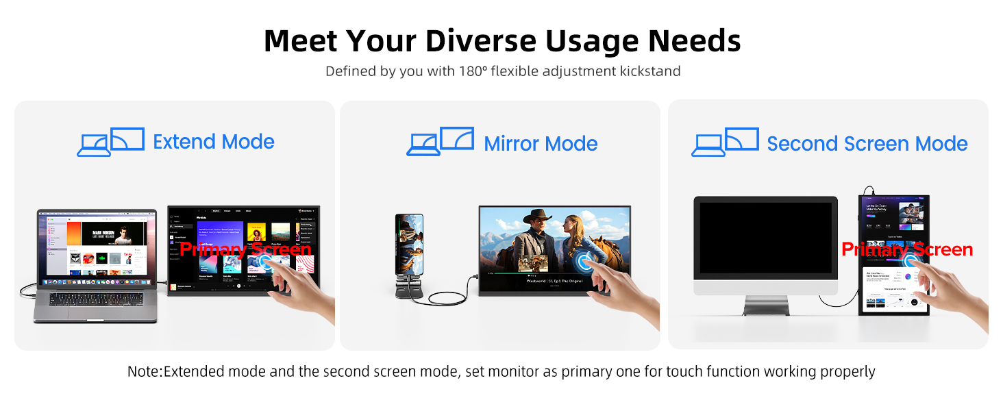 UPERFECT Монітор Портативний 15.6