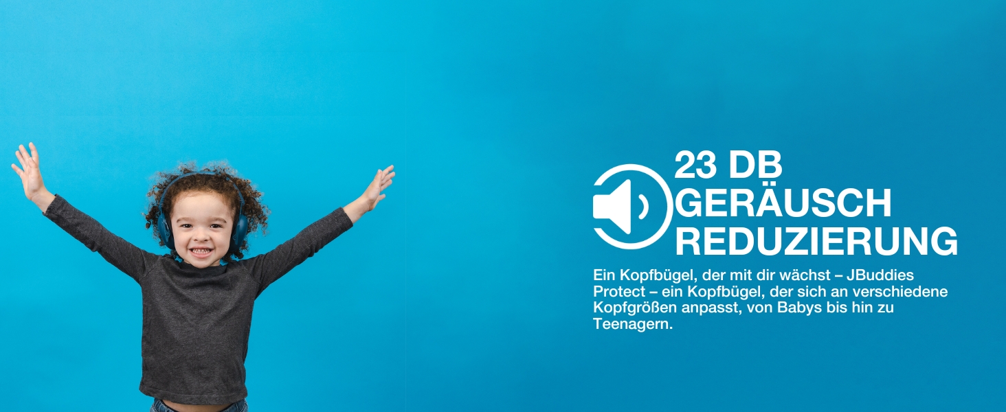 Навушники для дітей JLab JBuddies Protect, фіолетовий, захист від шуму 23dB