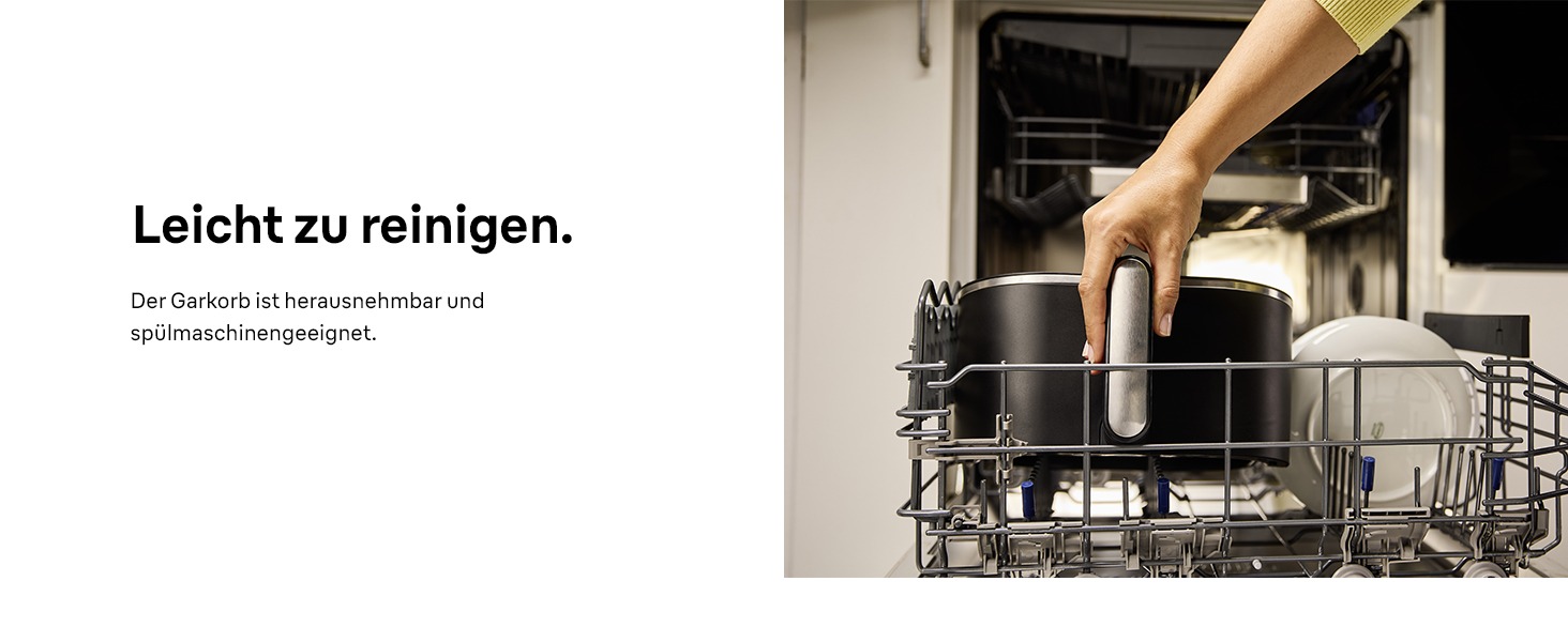 Фритюрниця електрична Braun MultiFry 5 HF5030 6л з технологією RealAir, чорна. Без PFAS, 8 програм, сенсорне керування, кошик для посудомийки