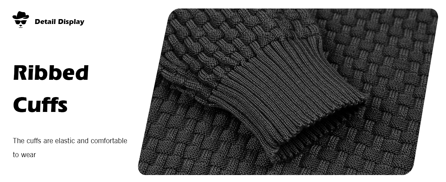 Пуловер чоловічий TARAINYA з капюшоном, теплий светр з довгим рукавом, чорний, XL