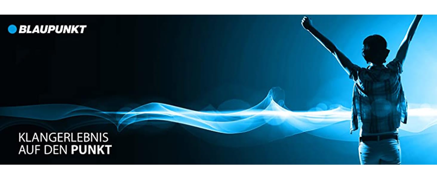 Портативна Bluetooth колонка Blaupunkt BT 214: бездротова, до 10 годин, Bluetooth 5.0, AUX, гучний зв'язок, чіткий звук, баси, чорна
