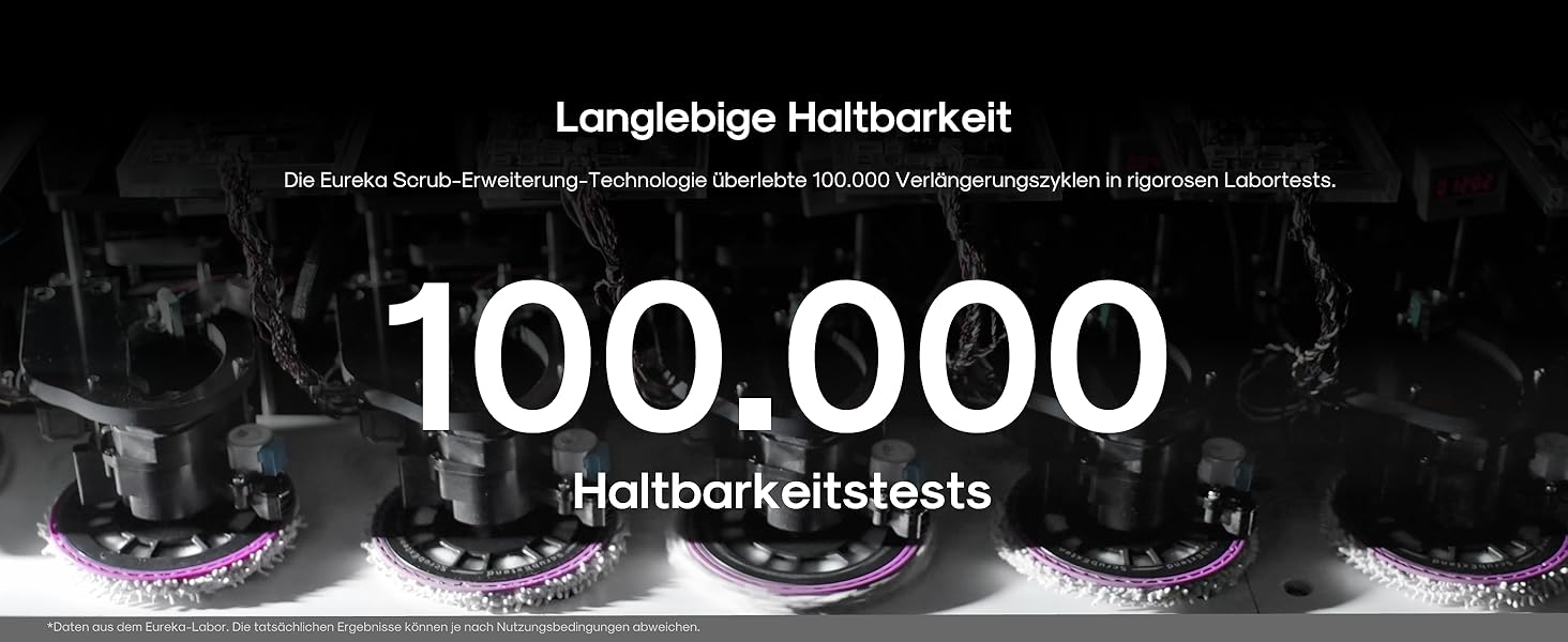 Робот-пилосос Eureka J15 Evo Ultra з функцією миття підлоги, самостійне очищення, прання та сушка, потужність 5000Pa, обертова функція миття, Dual-LiDAR навігація, 3D уникнення перешкод (чорний)