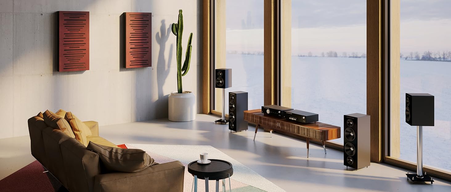 Акустична панель Addictive Sound Schallabsorber Wand Standard для стін та стелі, звукопоглинаюча панель класу A, світло-сіра, 100x50x11 см