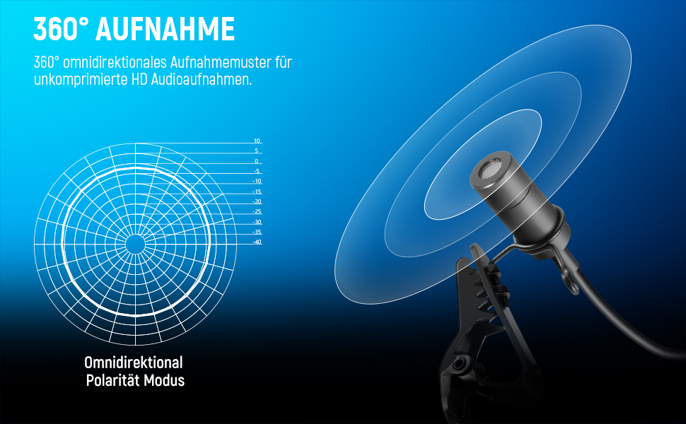 NEEWER Мініатюрний USB-C Лавалерний Мікрофон 2 шт. для iPhone, Android, Планшетів, ПК - CM6 (2 шт.)