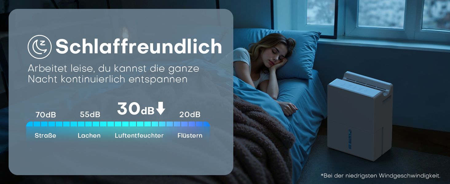 Електричний осушувач повітря 2700 мл для дому, потужний та тихий, 800 мл/день, для кімнат до 20 м², нічний режим, таймер, автоматичне відтавання