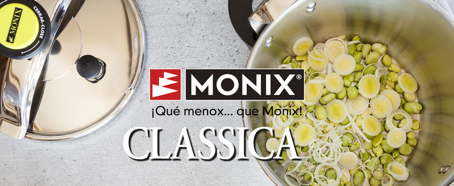 Традиційний сковорода-каструля Monix Classica 4 літри, чорний/нержавіюча сталь