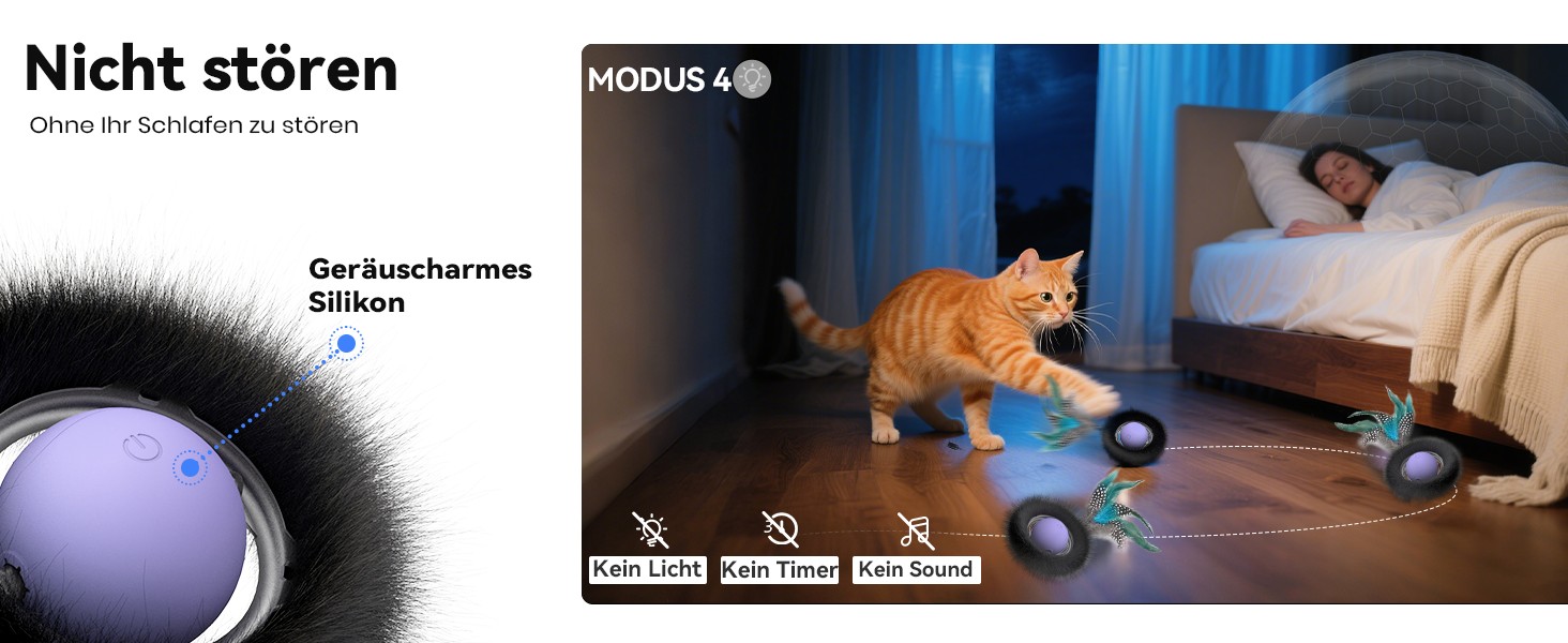 Інтерактивне іграшкове м'ячик для котів з лабіринтом та пір'ям, автоматичне ігровий набір, мисливська іграшка для котів, подарунок для кота