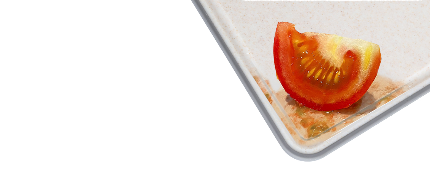 Ніжне велике обрізне дошка XIAPIA з нержавіючої сталі 304 та пластику з точилкою для ножів, 44x30x2,6 см, з соковидавом та лінійкою, антибактеріальне, без BPA