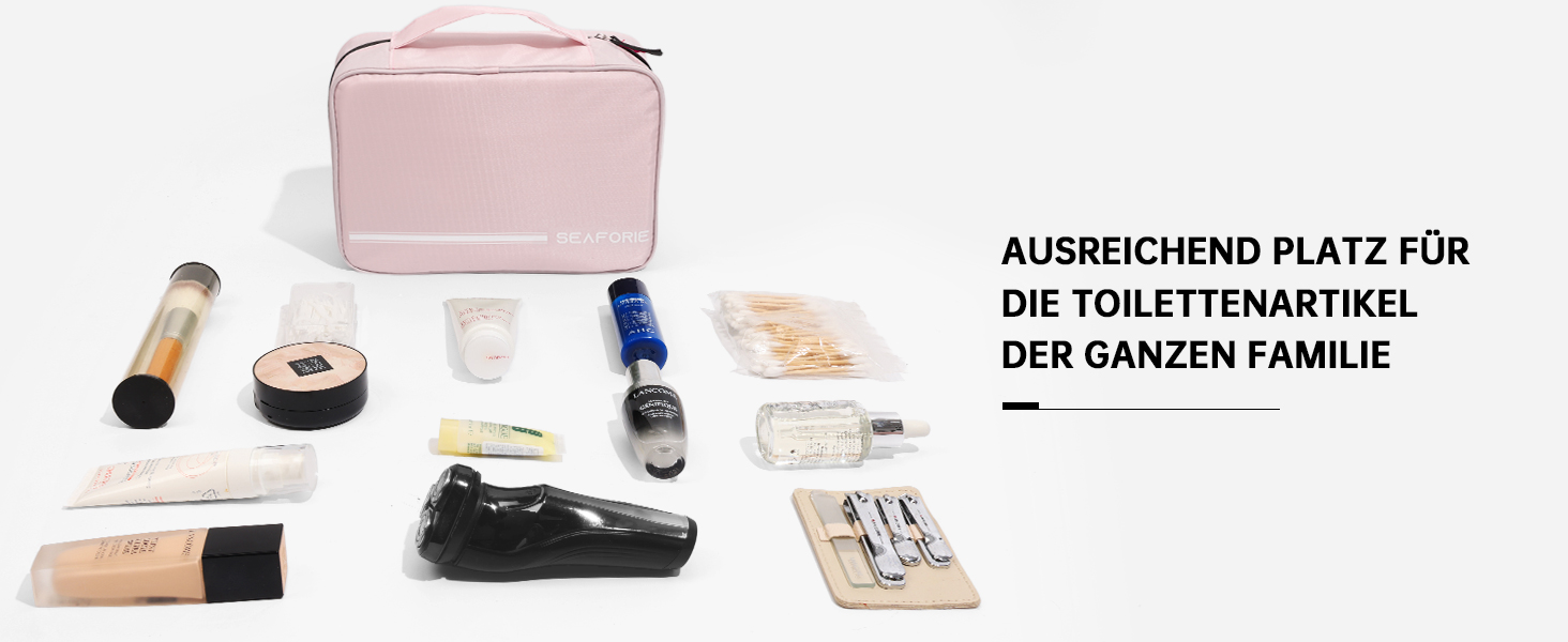 Сумка для туалетних аксесуарів на гачок, велика дорожня сумка-органайзер для жінок та чоловіків, 4-в-1 водонепроникна, для подорожей/кемпінгу, армійний зелений (рожевий)