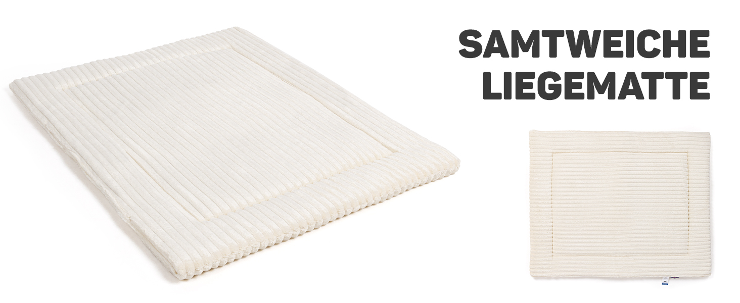 Килимок для собак Wallace & Jone Cardi, 60x45 см, світло-блакитний, для маленьких собак