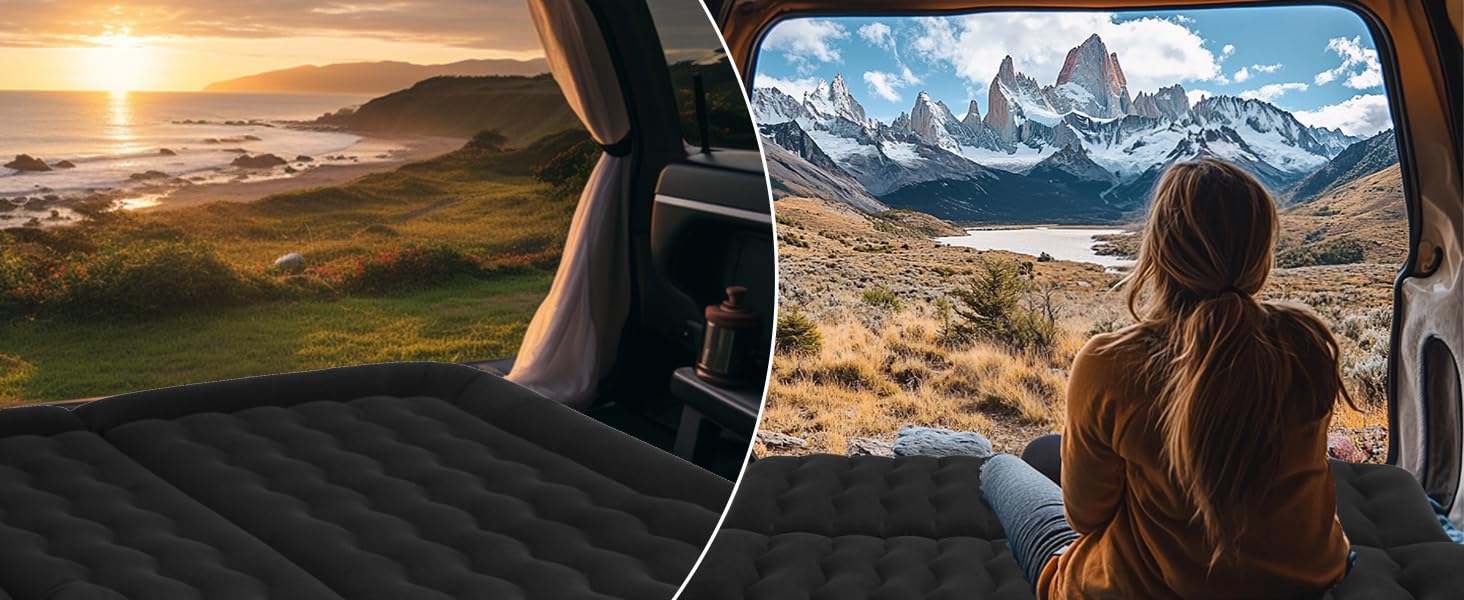 Надувний матрац для автомобіля SUV: комфортне спальне місце для подорожей та кемпінгу