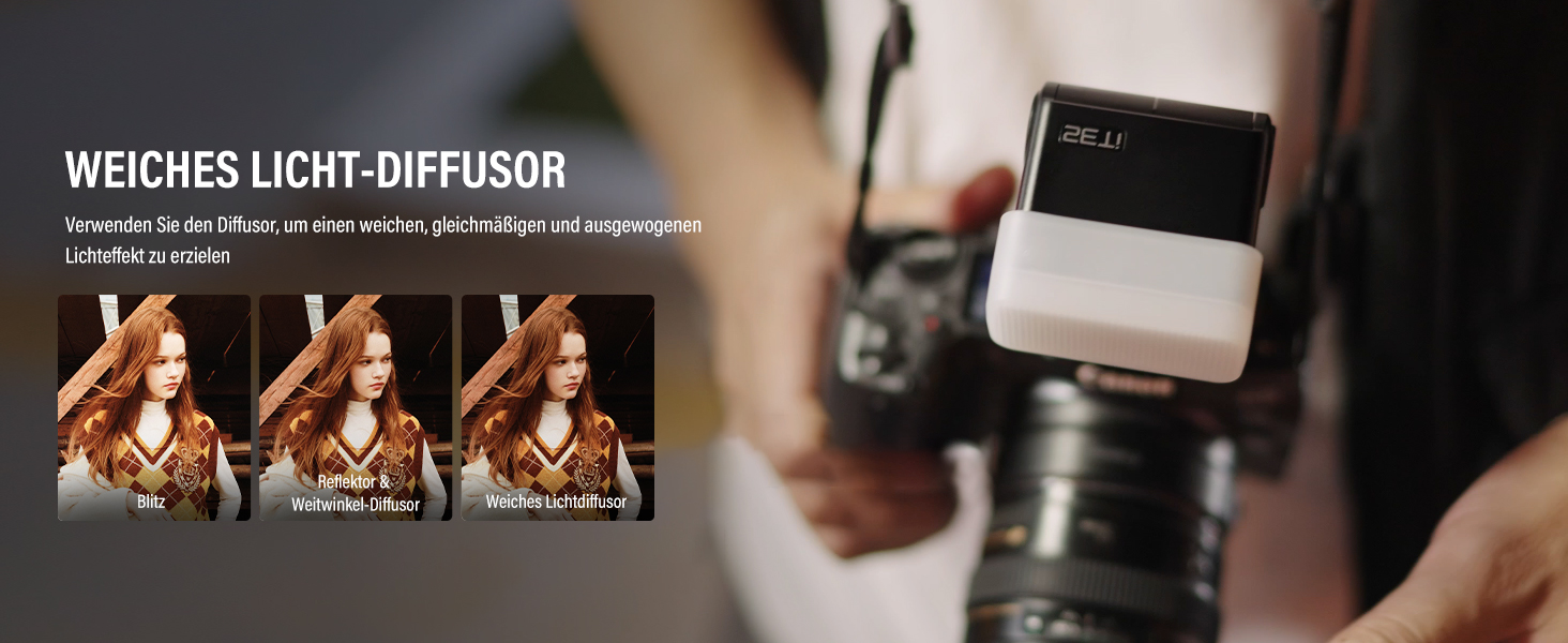 Godox IT32: Світловий прилад для камери Canon з TTL, X5C, GN18, 510 спахів, сенсорний екран та LED-підсвічуванням