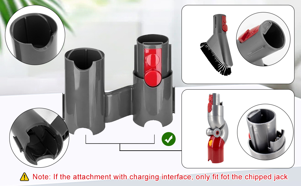 Кріплення для пилососа Dyson V7 V8 V10 V11 V15 Outsize Gen5 - 2 шт.