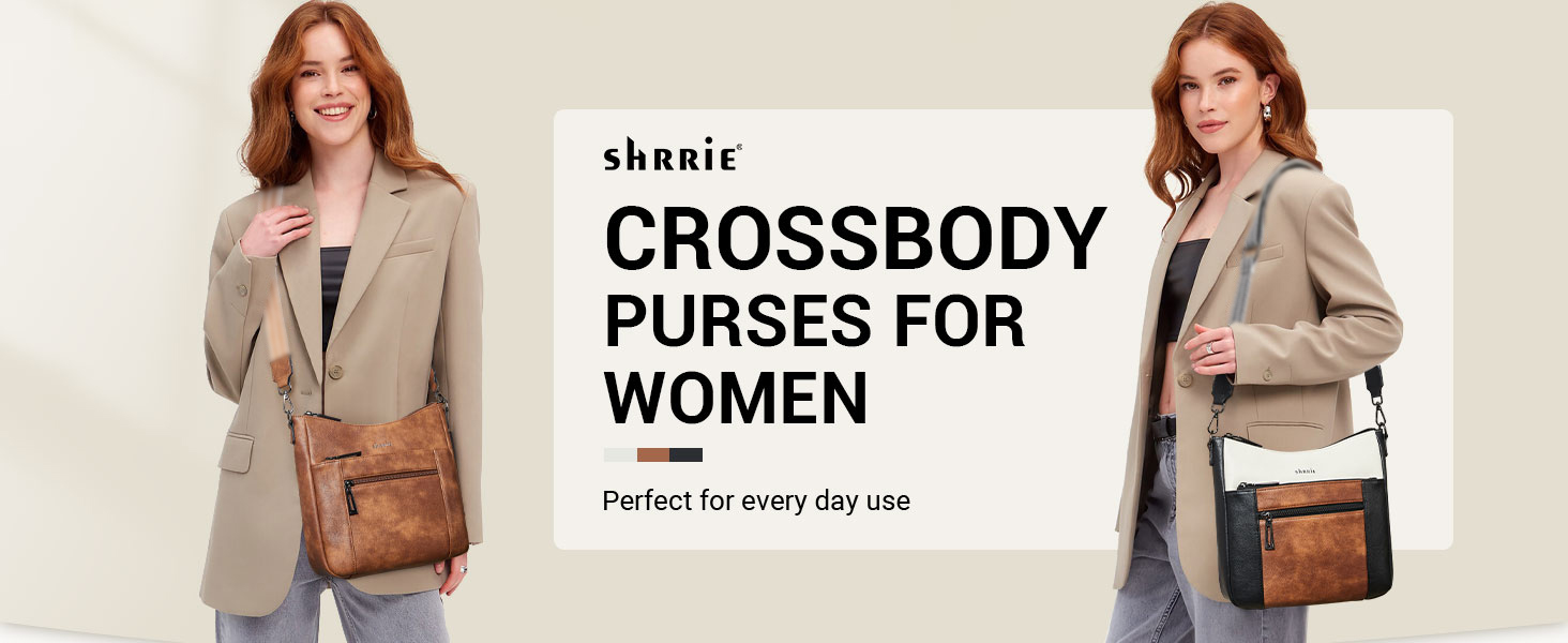 Сумка жіноча через плече Shrrie, екошкіра, чорно-коричнева, з ременем, для подорожей