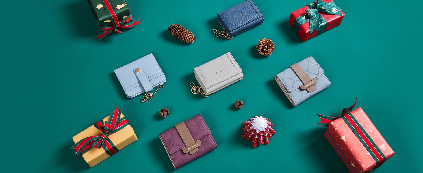 Сумка-органайзер на шию MUIIKOLA з RFID-захистом для смартфонів, веганська шкіра, сіро-бежевий колір