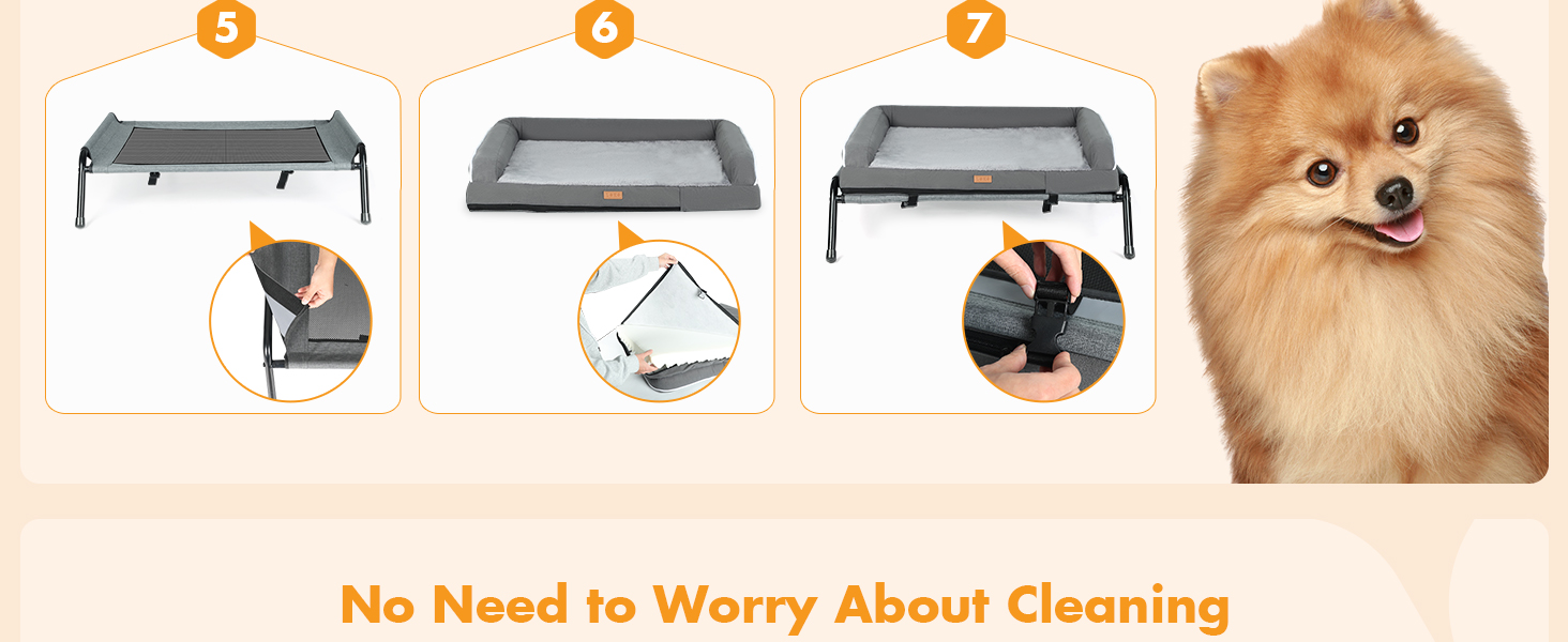 Ортопедичне ліжко для собак середнього розміру, 2-в-1, для собак маленьких та середніх порід, зручне диван-ліжко з піною у формі яйця, можна прати, м'яке, сіре (S)