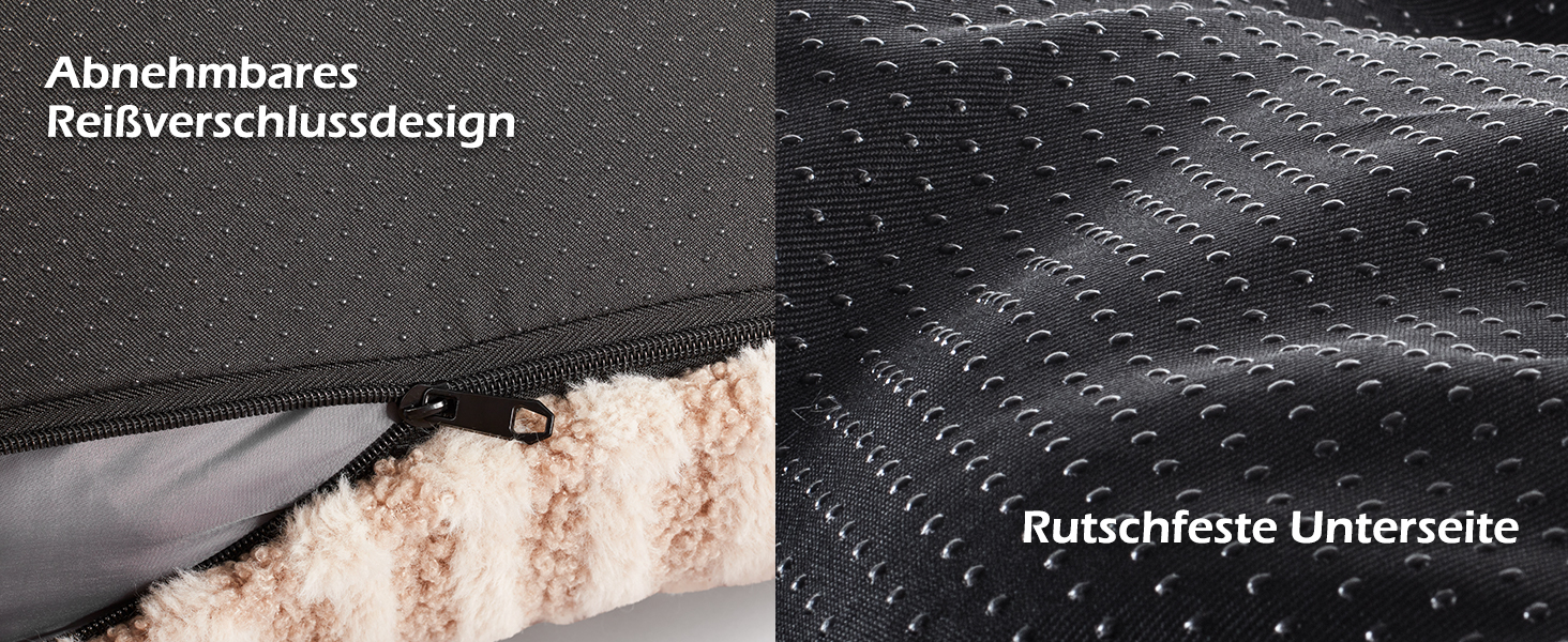 Крісло-ліжко для собак середніх порід, м'яке, знімне, антиковзаюче, 74x53x8 см, сіре