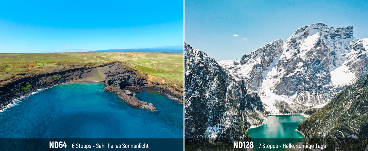 Набір фільтрів ND та CPL NEEWER для DJI Mini 4 Pro: 6 шт. (ND8, ND16, ND32, ND64, ND128, CPL)