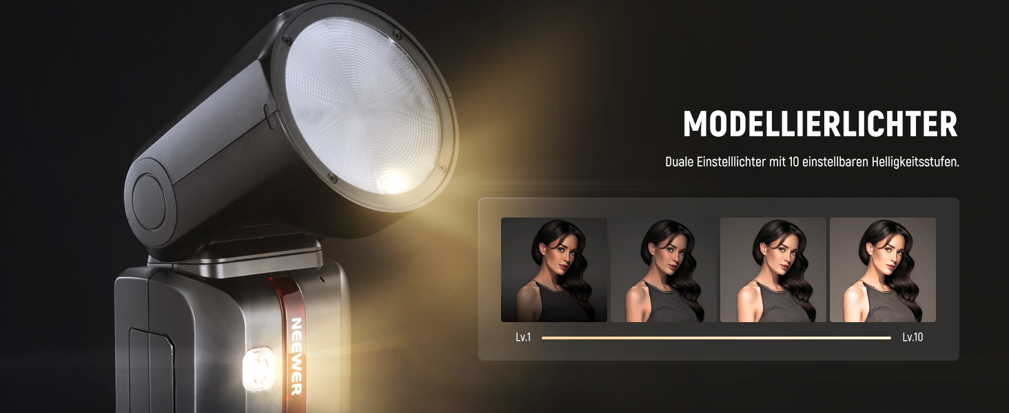 NEEWER Z2-N 2.4G TTL Speedlite для Nikon: потужний спалаж з регулюванням потужності, 76W, 2600mAh, HSS 1/8000s